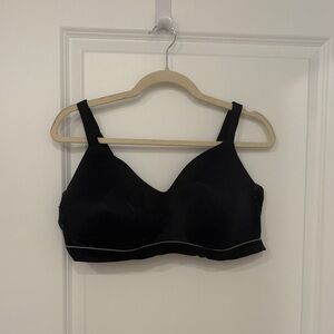 Cacique Black Bra with Subtle Trim